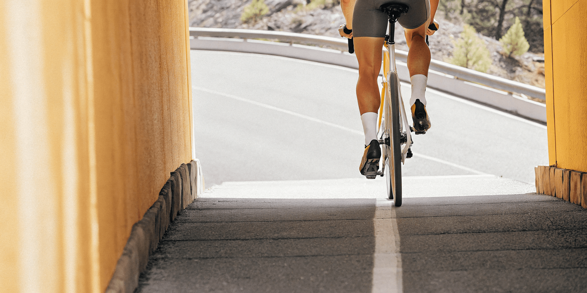 Cyclist in the city